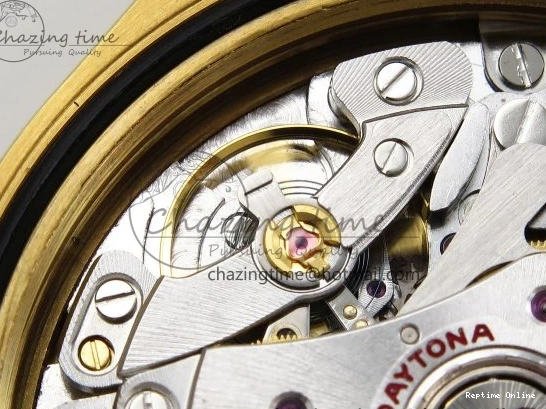 0520 Durable Daytona 116508 QF 1:1 Best Edition Black Dial on YG Bracelet SH4130 V3 (Gain Weight) 1717